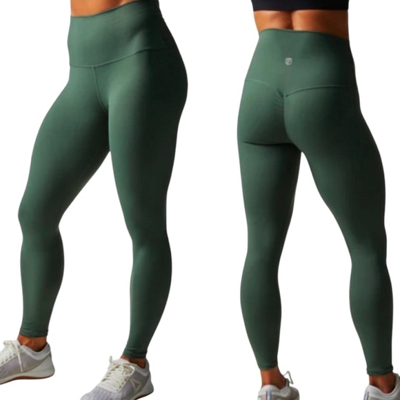 Born Primitive Pants - Born Primitive Lift Yourself Up Scrunch Bum Green Legging